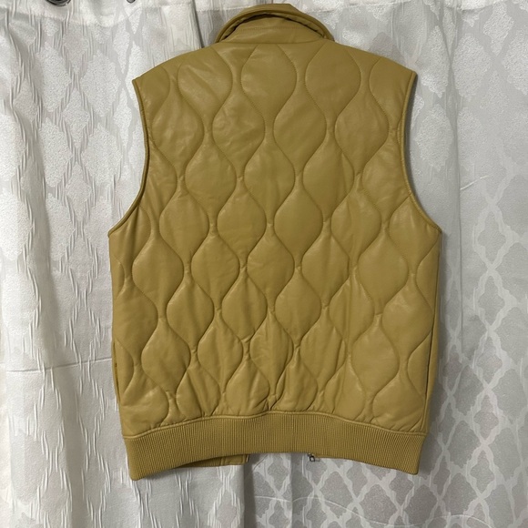 Women's Urban Outfitters UO Annie Faux Leather Liner Vest - Picture 2 of 12